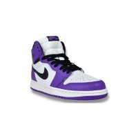 Кроссовки Nike Air Jordan Retro 1 High Court purple высокие 5