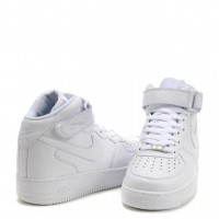 Кроссовки Nike Air Force 1 Mid White 5