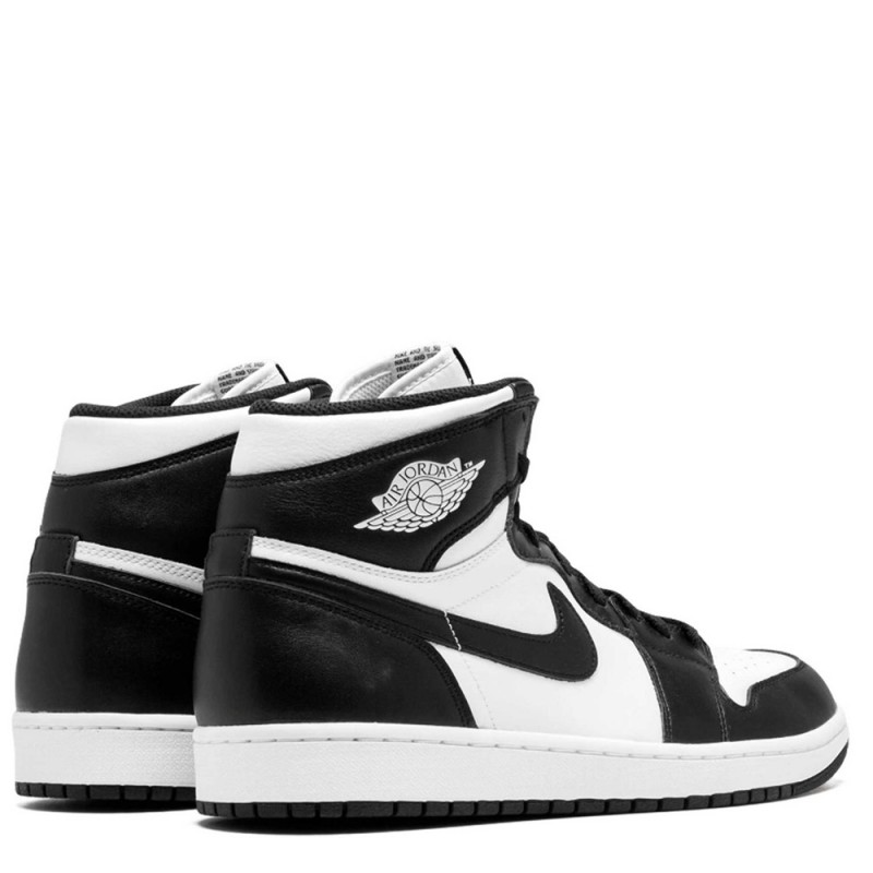Кроссовки Nike Air Jordan Retro 1 Mid Black White High Og 2
