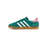 Кроссовки Adidas Gazelle Indoor Green Pink 5